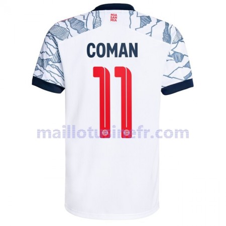 Maillot de Foot FC Bayern Munich Kingsley Coman 11 Troisième 2021-22